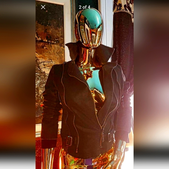 Awesome Motorcycle, Punk Multi Zipper Jacket! 😎🤩😛 - Picture 2 of 4